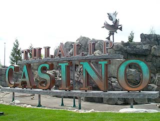 Tulalip Casino sign