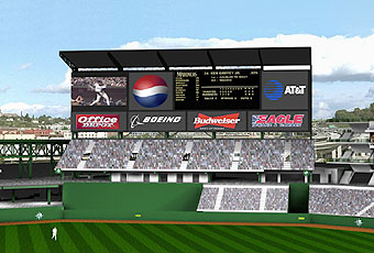 Safeco scoreboard