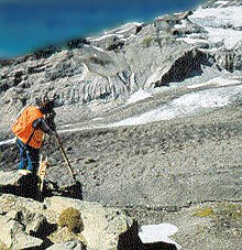 Nisqually Glacier on Mount Rainier