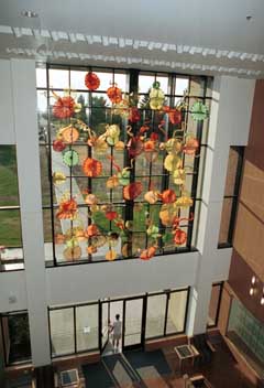 glass by Dale Chihuly 