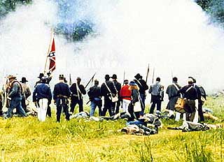 Civil War reenactment 
