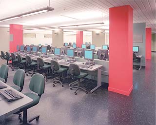  Computer Center at Seattle Central, main lab 